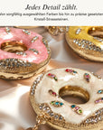 Donut Anhänger "Sweet Sprinkles" | Eleganter Schlüssel- & Taschenanhänger