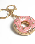 Donut Anhänger "Sweet Sprinkles" | Eleganter Schlüssel- & Taschenanhänger