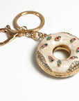 Donut Anhänger "Sweet Sprinkles" | Eleganter Schlüssel- & Taschenanhänger