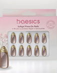 Goldkrone Cat Eye Almond Softgel Press-On Nails