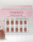 Glanzstück Cat Eye Almond Softgel Press-On Nails