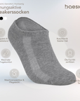 Sneaker Socken aus Baumwolle (6er Set)