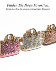 Handtaschen Anhänger "Diamond Purse" | Eleganter Schlüssel- & Taschenanhänger