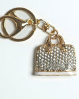 Handtaschen Anhänger "Diamond Purse" | Eleganter Schlüssel- & Taschenanhänger
