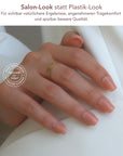 Koralle Square Softgel Press-On Nails