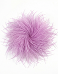Baesics® Straußenfeder-Brosche & Haarclip in Lavendel
