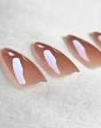 Karamell Glazed Almond Softgel Press-On Nails