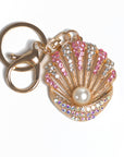 Muschel Anhänger "Ocean Pearl" | Eleganter Schlüssel- & Taschenanhänger