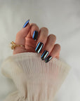 Onyx Glazed Oval Softgel Press-On Nails