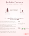 Onyx Glazed Oval Softgel Press-On Nails