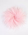 Baesics® Straußenfeder-Brosche & Haarclip in Pink Marshmellow