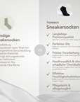 Sneaker Socken aus Baumwolle (6er Set)