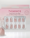 Silverline Almond Softgel Press-On Nails