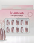 Viola Cat Eye Almond Softgel Press-On Nails