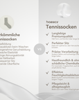 Tennissocken aus Baumwolle 4er-Set