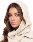 Baesics® Balaclava Kapuzenschal Creme