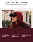 Baesics® Balaclava Kapuzenschal mit Wolle Damen & Herren