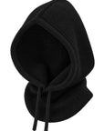 Baesics® Balaclava Kapuzenschal mit Wolle Damen & Herren Schwarz