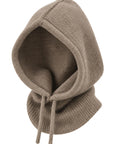Baesics® Balaclava Kapuzenschal mit Wolle Damen & Herren Taupe