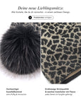 Baesics® Bommelmütze Leopard Verlauf