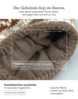 Baesics® Bommelmütze Schneeflocken Norweger Damen