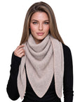 Baesics® Dreieckstuch XXL Damen Altrosa