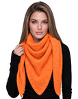 Baesics® Dreieckstuch XXL Damen Orange