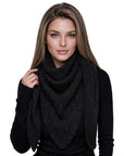 Baesics® Dreieckstuch XXL Damen Schwarz