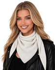 Baesics® Halstuch Uni Damen Ecru