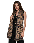 Baesics® Leo Schal Jacquard Braun