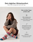 Baesics® Norweger Wollsocken Zopf Damen & Herren
