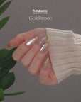 Goldkrone Cat Eye Almond Softgel Press-On Nails
