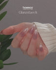 Glanzstück Cat Eye Almond Softgel Press-On Nails