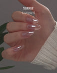 Caramel Glazed Almond Softgel Press-On Nails
