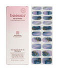 Baesics UV Gelstrips Moonlit Marble – semi-cured UV Gel-Nagelfolien, 20 Streifen Set