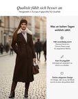 Baesics Stirnband Braun – Winter-Stirnband mit Fleecefutter, Waffelmuster