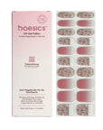 Baesics UV Gelstrips Atelier Blush – semi-cured UV Gel-Nagelfolien, 20 Streifen Set
