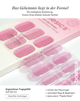 Baesics UV Gelstrips Ballet Glow – Gel-Nagelfolien Blatt