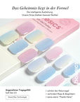 Baesics UV Gelstrips Iridescent Aura – Gel-Nagelfolien Blatt