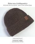 Baesics Wintermütze Schneeflocke – Beanie mit Fleecefutter, Bild 3