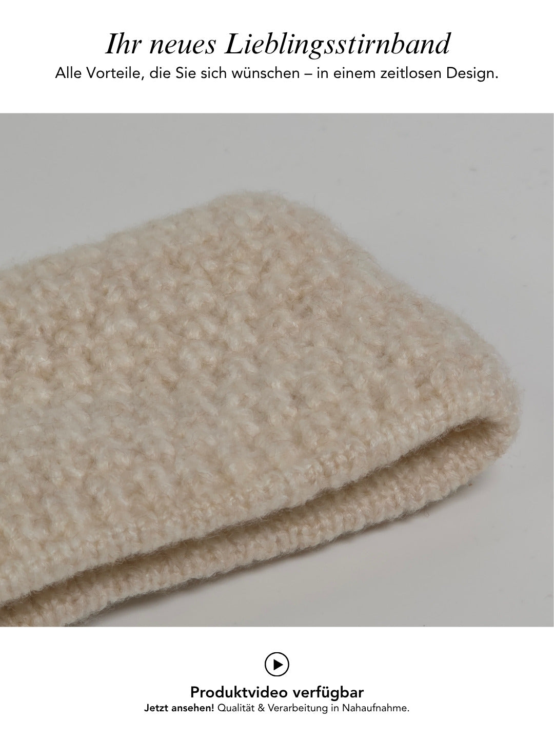 Baesics Stirnband Winter – Ohrenwärmer mit Fleecefutter, Bild 4