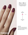 Baesics UV Gelstrips Onyx Berry – Vergleich Nagelstudio vs. Gelstrips
