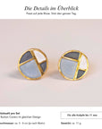 Baesics Button Covers Onyx Facette – nickelfreie Knopfüberzüge, Bild 7