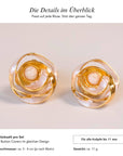 Baesics Button Covers Champagner Oval – nickelfreie Knopfüberzüge, Bild 7