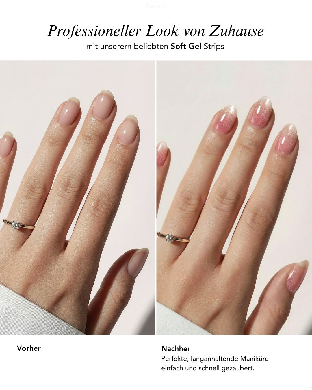 Baesics UV Gelstrips Crystal Lotus – Anwendung Schritt für Schritt