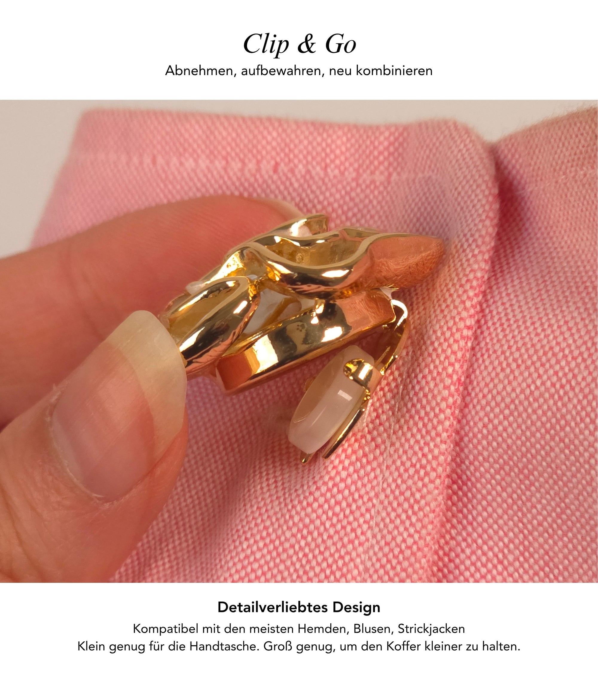 Baesics Button Covers Seestern Blau – nickelfreie Knopfüberzüge, Bild 8