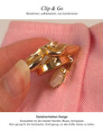 Baesics Button Covers Rosé Cherie – nickelfreie Knopfüberzüge, Bild 8