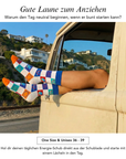 Fancy Socken Retro Grid
