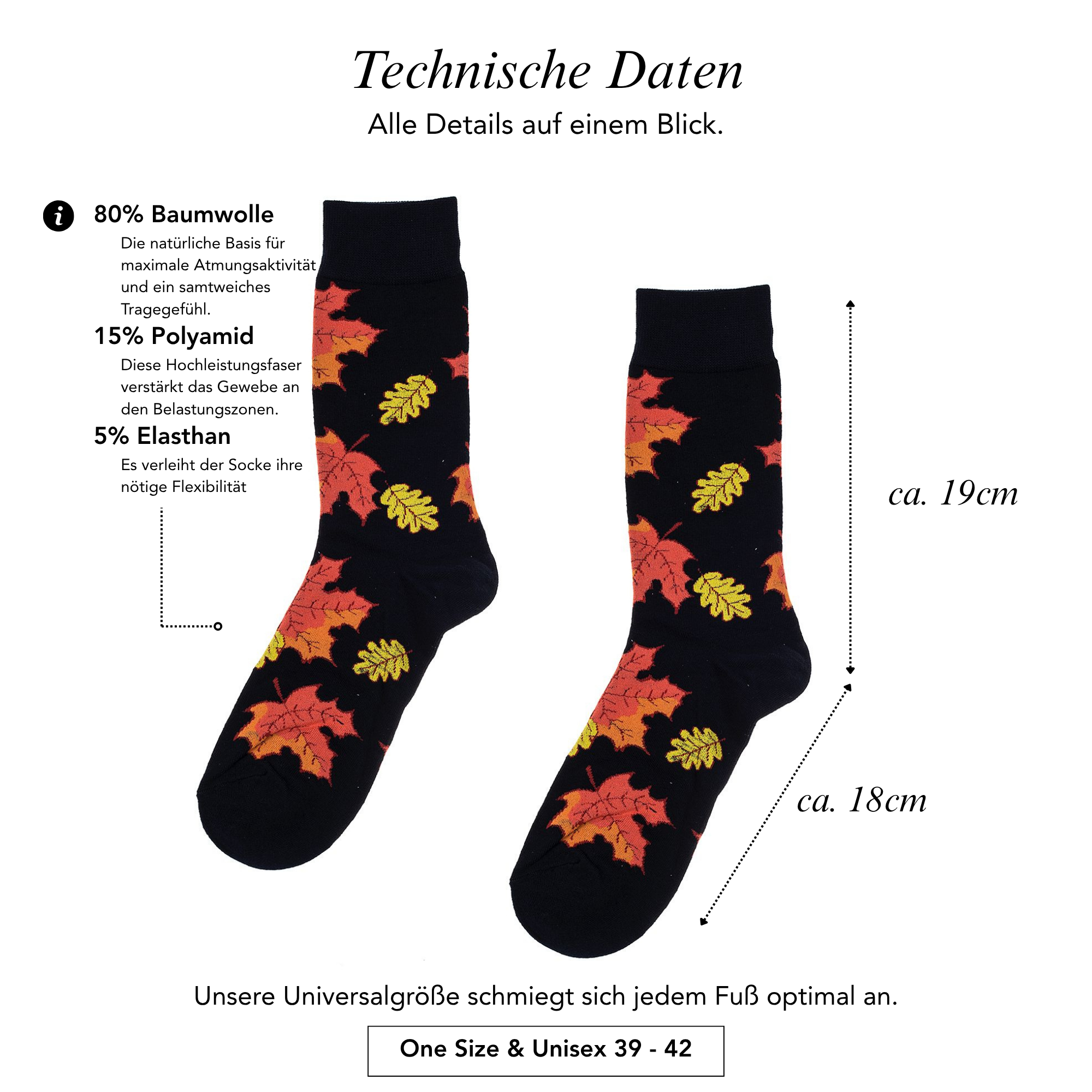 Fancy Socken Golden Forest