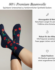 Fancy Socken Midnight Cherry